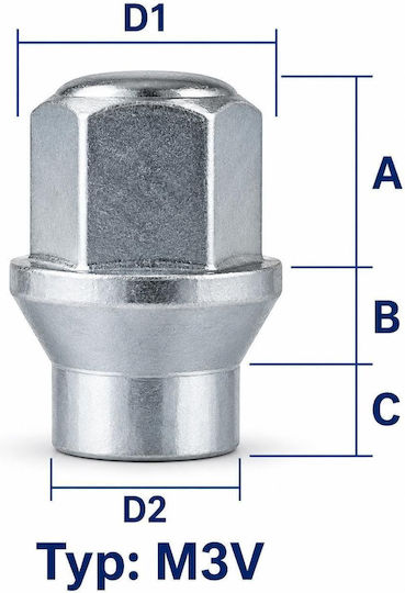 SCC Nuts 1pcs