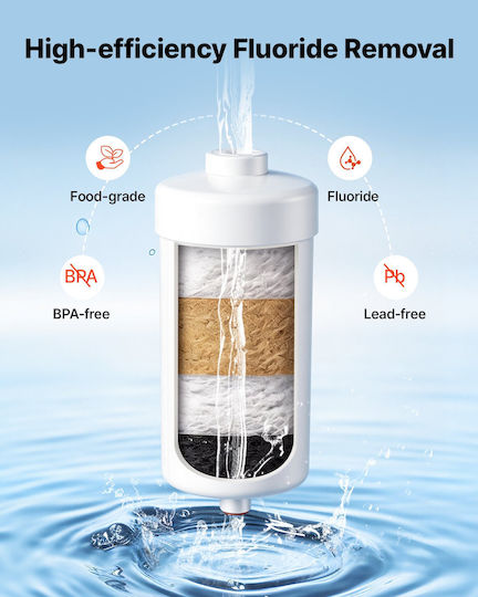 Vevor Gravity Feed Water Filter System 12.3l 304 Stainless Steel Countertop Water Filtration System Reduces Lead Up To 99% Chlorine 2 Carbon Filters 2 Defluorination Filters Spout Base