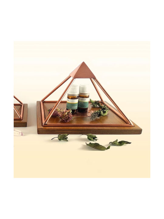 Piramidă Meru Din Cupru Handmade Diagramă Sacră Sri Yantra Activată Încărcare Energizare Feng Shui Meditație