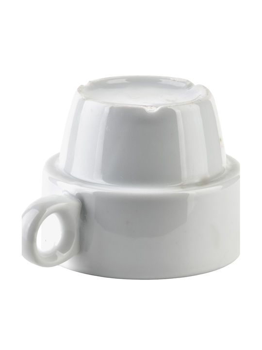 Mondex Cesti Espresso Din Porțelan Alb 120ml
