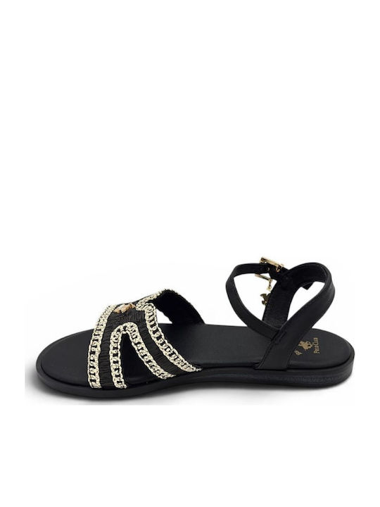 Women's Flat Sandals Black