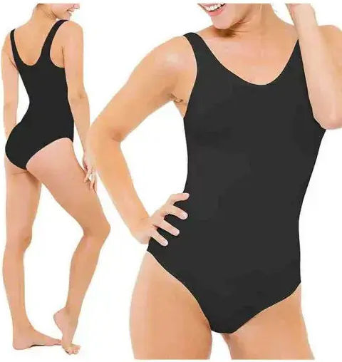 Дамски Бански Костюм Skin'up Bans-otsl-m001-1p-d-bk-sm Черен Тънък S M