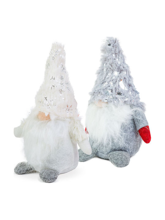Skandinavischer Weihnachtszwerg 24 Cm Dekorative Textilfigur mit Bart