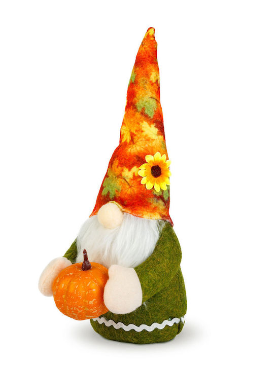 Autumn Decoration Gnome Pumpkin 35 Cm Textile Figurine