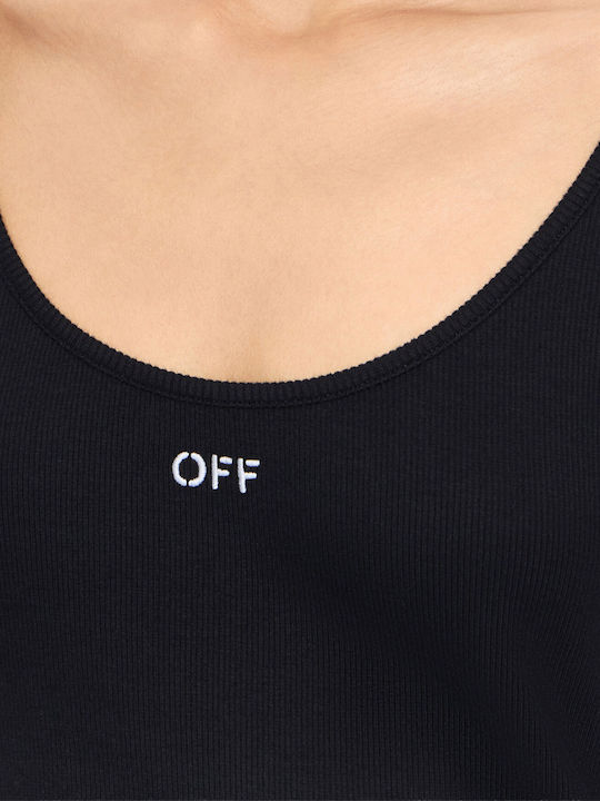 Women's Cotton Sleeveless Black Top