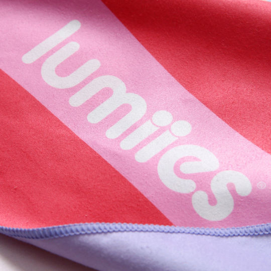 Lumiies Microfiber Body Towel Pink 160x80cm