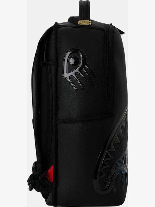 Sprayground Blacked Out Metallic Drip School Backpack Junior High-High School Black