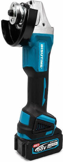 Bisutime 013245239590 Battery Powered Tool Set Angle Grinder Drill Driver Impact Driver & Hammer 68V with 2 Batteries
