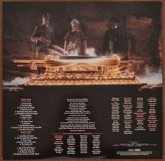 John Williams 4 Indiana Jones Raiders Lost Ark Original Motion Picture Soundtrack Vinyl