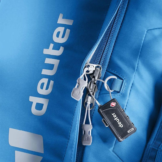 Deuter Duffel Пътна Чанта Синя с Колела Текстилна
