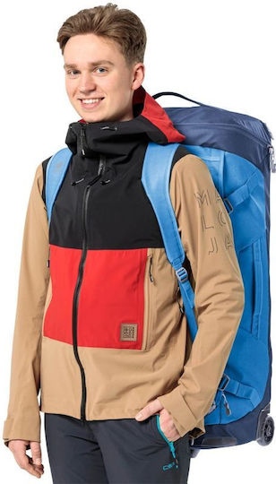 Deuter Duffel Пътна Чанта Синя с Колела Текстилна