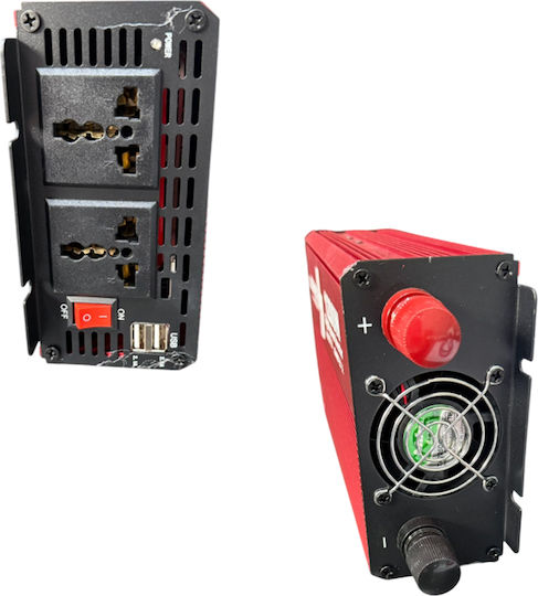 Auto-Stromwandler 1200w Umwandlung 12v Gleichstrom 220v AC Mono Gd-1200w-1 Oem