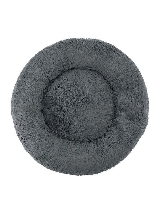 Hundebett Rund Grau 80x80cm
