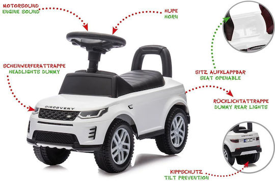 Jamara Mașinuță Ride On pentru 12+ luni cu sunete Alb