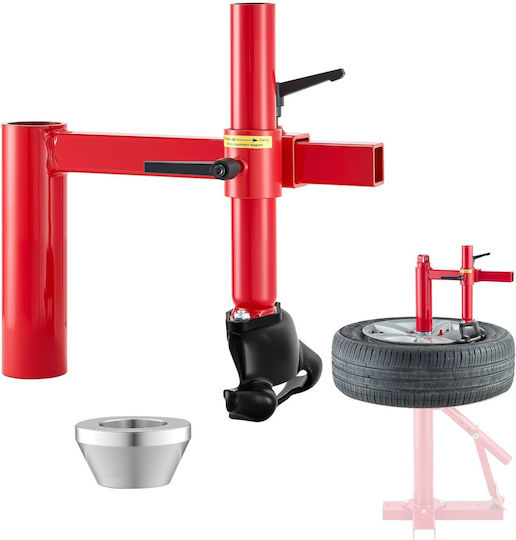 Vevor Manual Tire Changer Duck Head Silver Cone Suitable for 406-533 Mm Wheels Heavy Duty Tire Changer Head Adapter Set Mounting & Removal Tool More Cars Suv Trucks Atv Qcltczg
