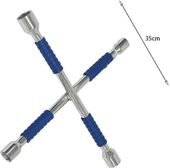 Ключ кръстачка за автомобил 35cm Solid Wrench Car