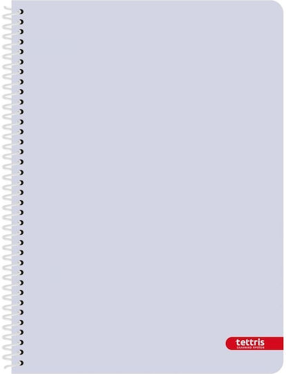 Tettris Spiral Notebook Ruled A4 60 Sheets 2 Subjects Colours