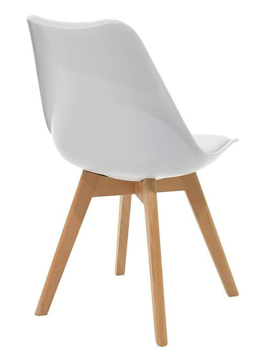 Kitchen Table Gaston with 4 Chairs 120x80cm