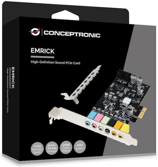 Conceptronic PCIe карта към PCI-E порт / Audio