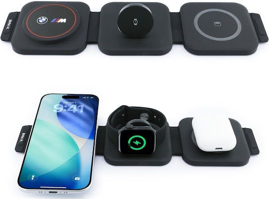 BMW Qi2 Wireless Ladegerät 15W Rotes Handyladegerät (BMFWCAD02CIKR)