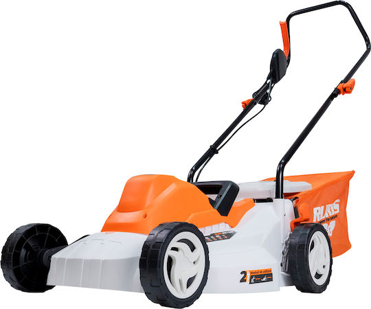 Ruris Rxe1500 – Mașină De Tuns Iarba Electrică 1500 W Lățime De Tăiere 37 Cm Înălțime De Tăiere 25-75 Mm Coș De Iarbă 35 L