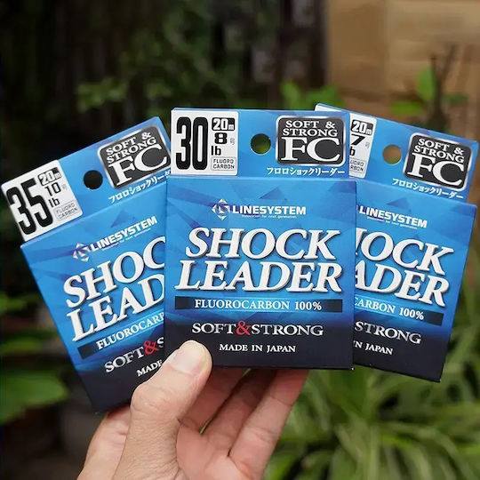 Влакна За Риболов Fluorocarbon Line System Shock Leader Fc Soft & Strong 0.185mm