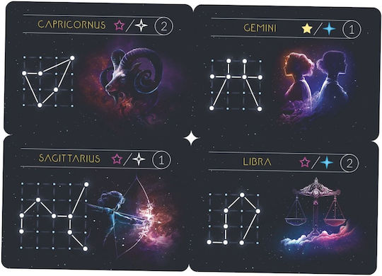 Επέκταση Παιχνιδιού Night Sky Explorers: Zodiac Mini για 2-5 Παίκτες 10+ Ετών (EN) Lucrum Games