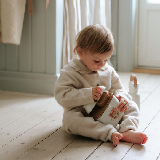 Elodie Details Rosy Bow Детска Кутия За Храна От Силикон
