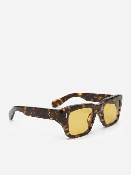 Max Air Women's Sunglasses With Yellow Tartaruga Horn-Rimmed Frame SA016