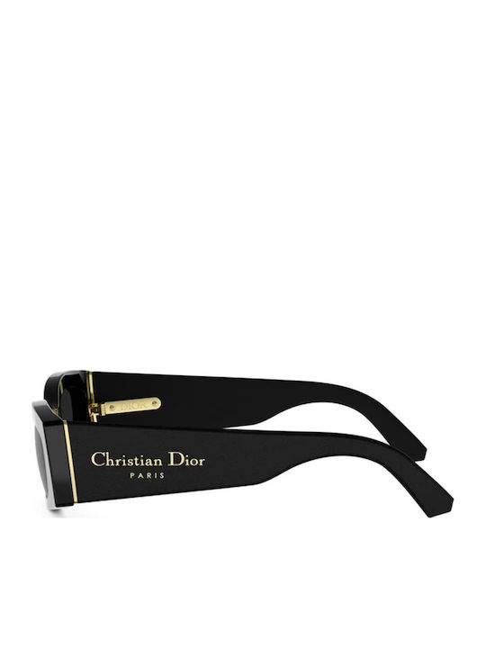 Dior Unisex Sunglasses with Black Horn-Rimmed Frame OMBRE S1I 10A0