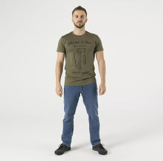 Блузка Helikon-tex T-shirt One Is None Къс ръкав Памучна Olive Green