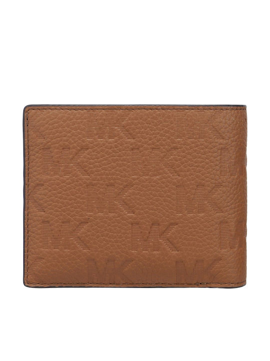 Leather Men's Card Wallet Tabac Brown