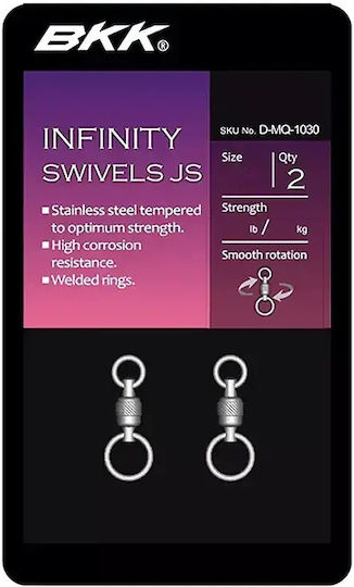 Bkk Infinity Swivel Wire Split Ring No2