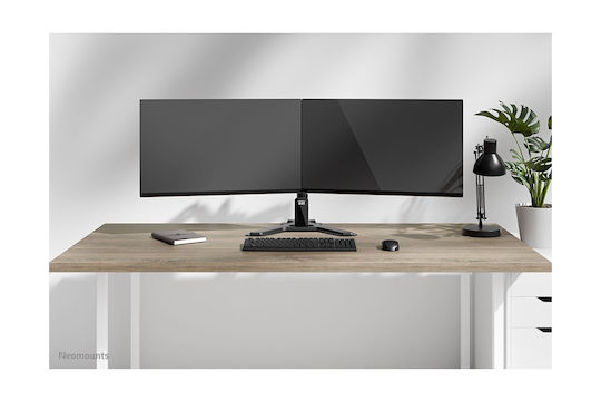 Neomounts Suport De Birou Pentru 2 Monitoare Până La 32" Cu Braț (DS45-600BL2)