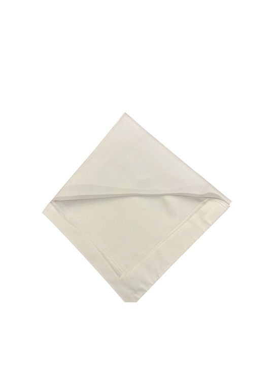 Marivi Swaddle Blanket Cotton White 90x90cm