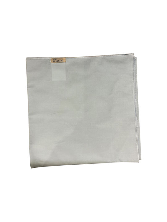 Marivi Swaddle Blanket Cotton Light Blue 90x90cm