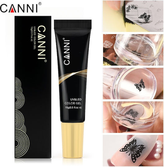 Canni Цветен Гел за Нокти Ac06 15гр
