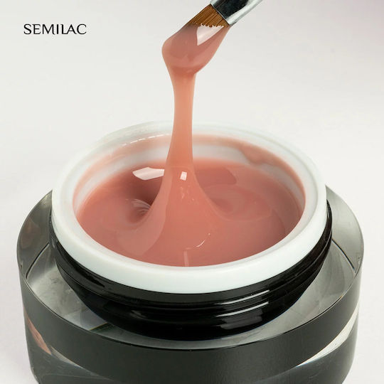 Semilac Builder Gel False Nail Gel Cover Pink Beige 15gr