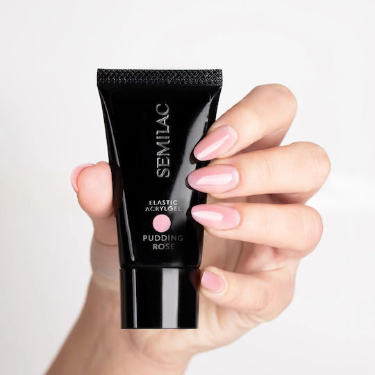 Semilac Acrygel Νυχιών Pudding Rose 30gr