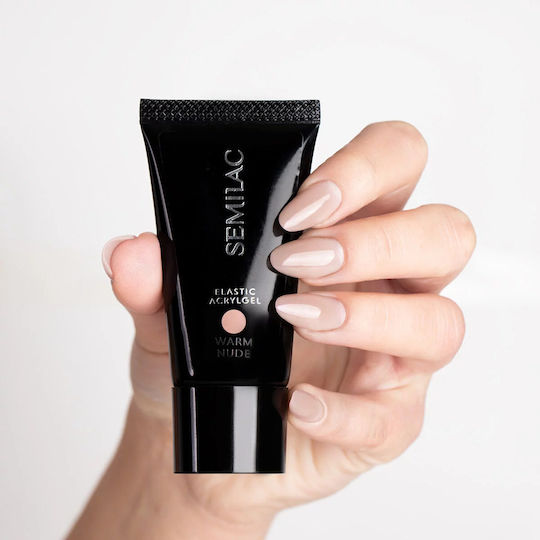 Semilac Acrygel Νυχιών Warm Nude 30gr