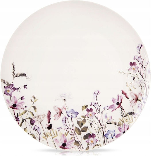 Lumarko Louka Shallow Serving Plate made of Porcelain White with Diameter 27cm