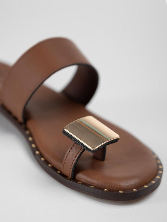 Women's Flat Sandals Brown
