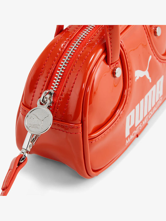 1976 Damen Schulter- und Handtasche Rote