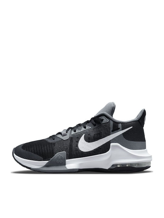 Air Max Impact 3 High Basketball Shoes Black / Cool Grey / White