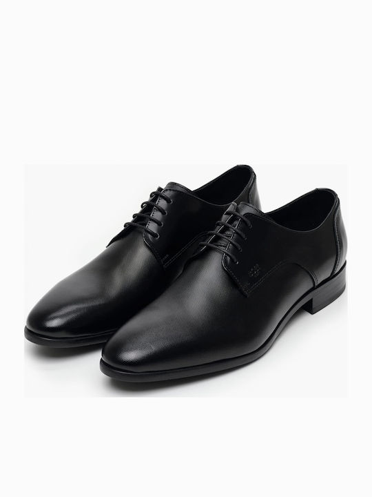 Herrenschuhe aus Lackleder Schwarz