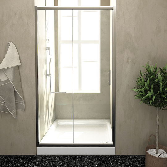 Orabella Viva Καμπίνα Ντουζιέρας με Συρόμενη Πόρτα 140x70x180cm Orabella Viva Καμπίνα Ντουζιέρας με Συρόμενη Πόρτα 140x70x180cm