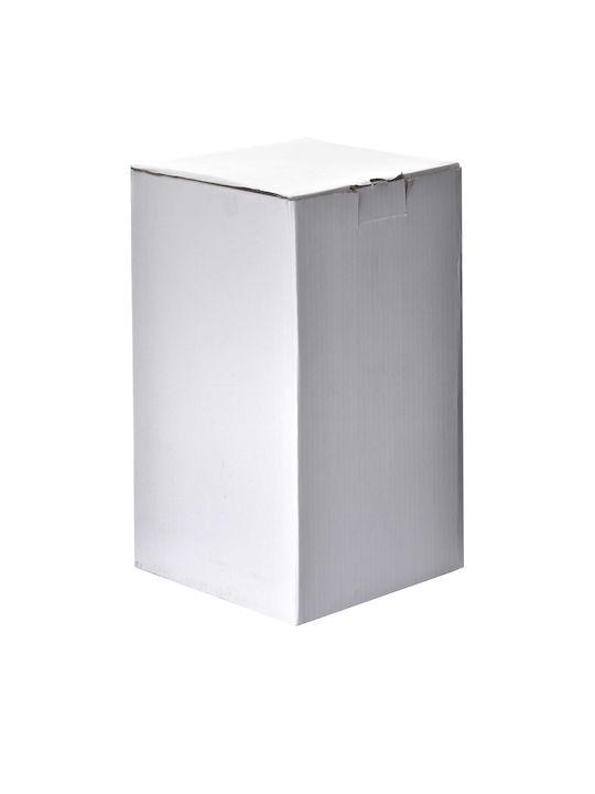 Mondex Vază Decorativă Din Sticlă Gri Y11.5cm