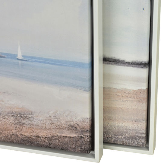 Inga Set 2 Paintings 40x50cm Sea