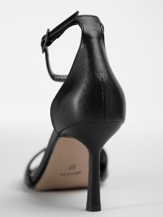 Leather Black Sandals