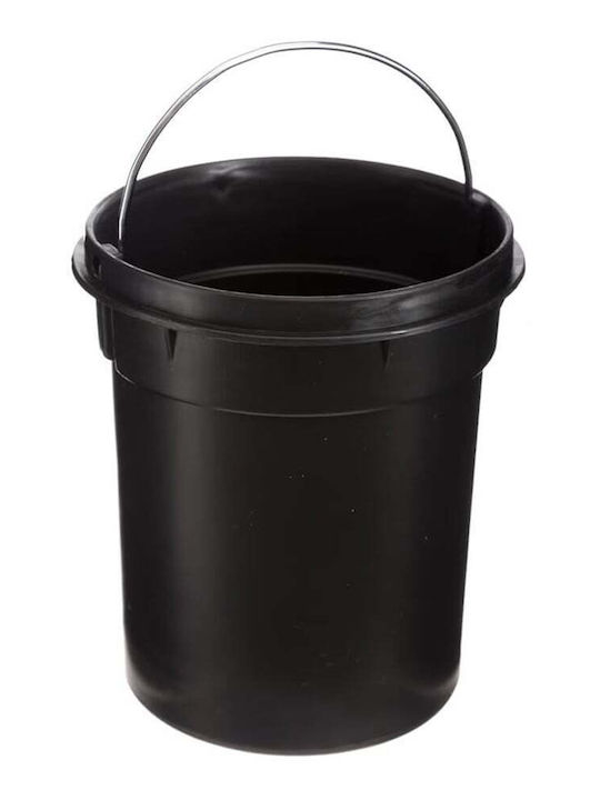Atmosphera 07. Metallic Bathroom Basket 3lt White